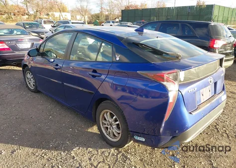 2017 Toyota Prius Two from USA, damaged, VIN JTDKBRFU0H3057097